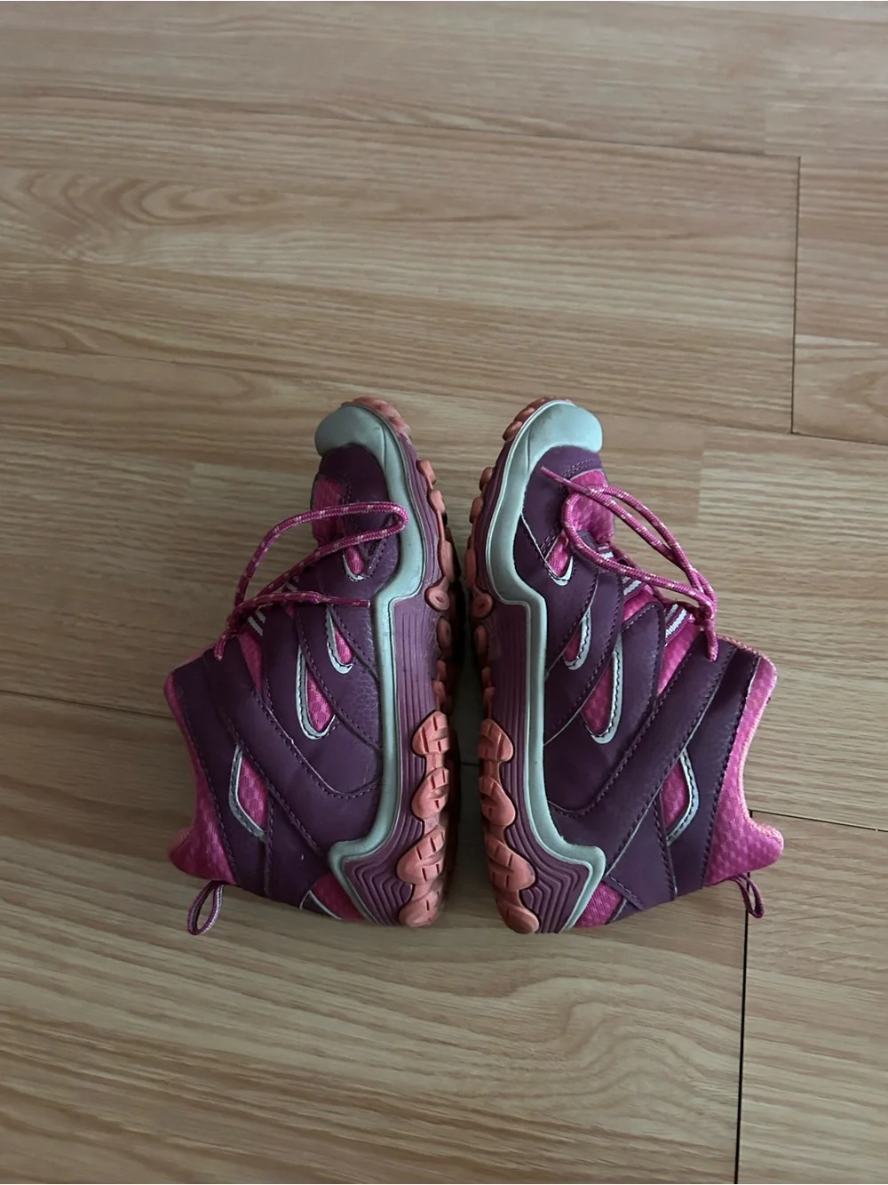 Merrell Pink Berry Chameleon 7 Access Mid Top Hiking Waterproof Boots Size 13.5M